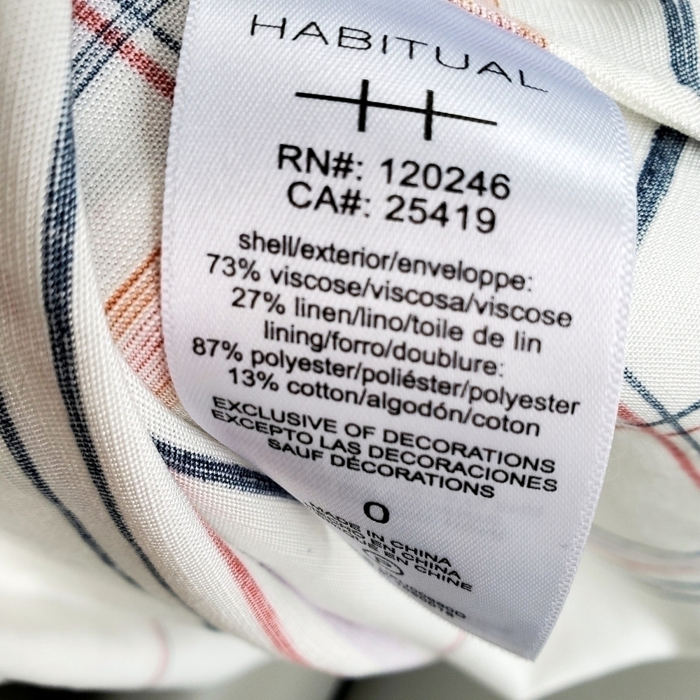 NEW Habitual Linen Blend Sundress - Picture 7 of 8